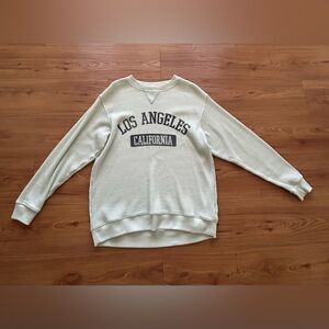 Aerie oversized graphic sweater